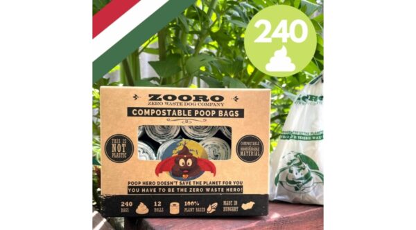 Zooro - PoopHero Lebomló és Komposztálható Kakizacskó - Image 2