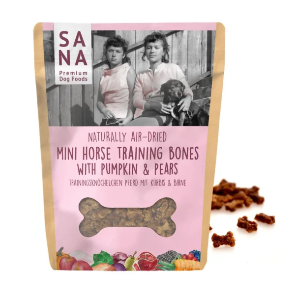 SANA Lóhús tréning snack sütőtökkel és körtével