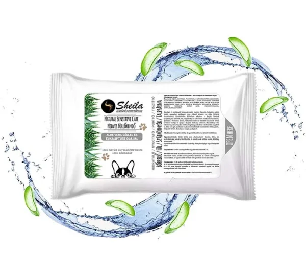 Natural Sensitive Care Nedves Törlőkendő