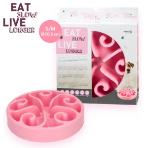 Eat Slow Live Longer Original Tál Pink S