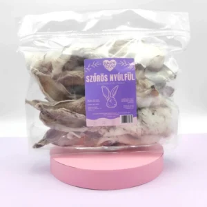 Szárított szőrös nyúlfül 250 g, BARF LOVE Kiszerelés: 250g